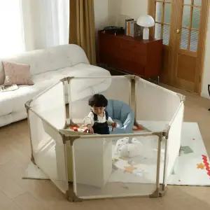 라비베베 베이비룸 하이가드 플레이펜스 밀림방지 아기울타리 6P