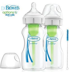 [닥터브라운] 와이드넥 옵션스플러스 PP젖병 270ml 2P