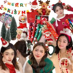 10%즉시 크리스마스 2890~무료 헤어머리띠/집게핀/소품/겨울잡화 200종