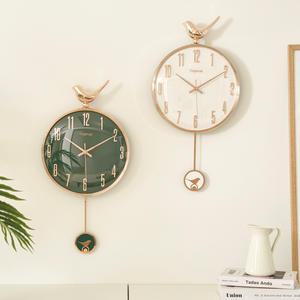 무소음 골드버드 추시계 벽시계 로즈골드 모던 인테리어 거실 사무실