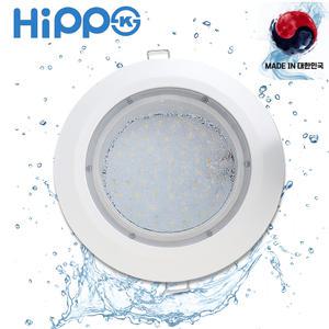 국산 히포 LED 방수 다운라이트 매입등 4인치 6인치 8인치 IP65 방습 방진 욕실 목욕탕