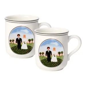 [시흥점][빌레로이앤보흐]디자인나이프 웨딩머그 2P세트