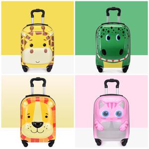 18인치 동물 몬스터 캐릭터 유아 여행용 어린이 캐리어