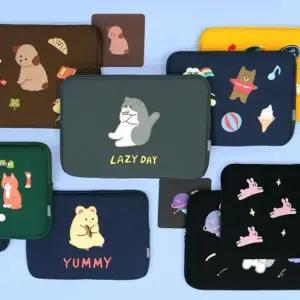 7321디자인 꾸꾸 태블릿 노트북 파우치-11 13 15인치