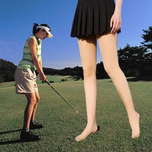 고 압박 스타킹 스포츠 슬림 보정 팬티 스킨 30D 압박 스타킹 겨울 팬티 골프 살색 여성 종아리