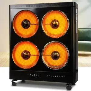 신일 전기히터 4구 하이라이트 대형 온풍기 업소용 사무실 히터 전기난로 스토브 D