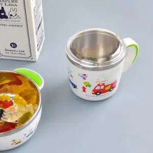 [텐바이텐]부릉부릉 논슬립 스텐 뚜껑컵