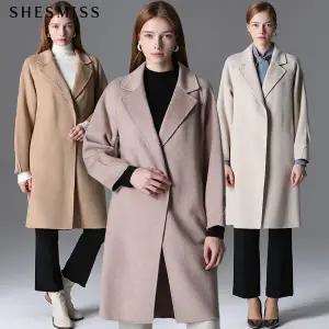 [쉬즈미스] 캐시미어 커프스 핸드메이드 울코트