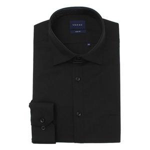 [갤러리아] 예작 와이셔츠 S/S 긴팔 솔리드 블랙 슬림핏 남방 YJESBS166///BK