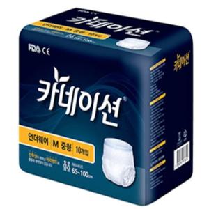 카네이션 언더웨어 팬티 중형 10개 8팩 (80개) 성인용 기저귀