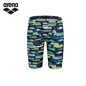 아레나 A4SB1BF07 BLK 남아동 트래픽 4부 실내 수영복