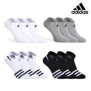 [아디다스] 여성 논쿠션 발목/스니커즈 3PACK 양말세트 균일가 모음