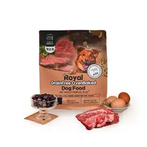 펫스윗 로얄 그레인프리 오븐베이크드 전연령 강아지사료 소고기맛 2kg