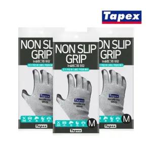 [테이팩스]논슬립그립 NBR 코팅 안전장갑 대 X 3개