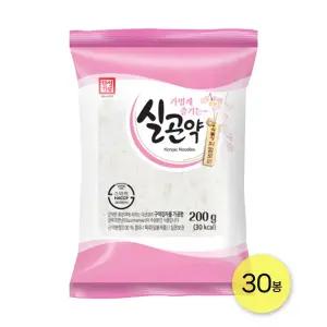 한성 실곤약 200g 30봉 저칼로리 다이어트 곤약면 간식 국수 누들