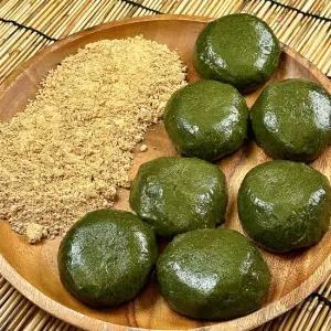 최상급 참쑥을 사용한 굳지않는떡 쑥인절미 쑥몽실이 모시 당일생산 식사대용떡 개별포장