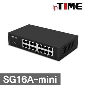 IPTIME SG16A-MINI 16포트 기가 스위칭허브 미니타입(SG16N-MINI)