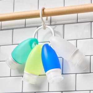 도이코 이지보틀미니 60ml 고리형 실리콘 여행용 공병 샴푸 소분 컬러 3개 세트