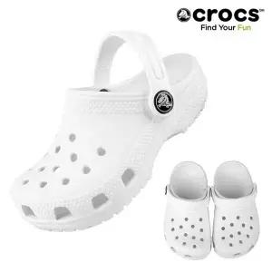 CROCS 매장정품 클래식 클로그T 토들러 키즈 206990-100