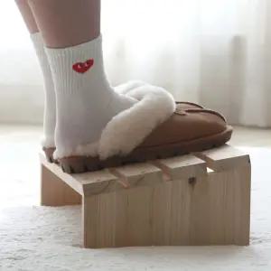 나무선생 삼나무 원목 발받침대 와이드/발판/받침대/발/받침/나무/책상/디딤대/해먹/사무실/의자/거치대