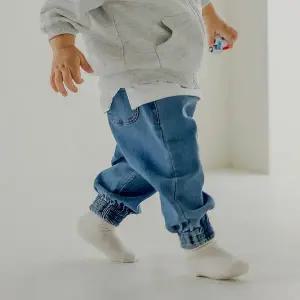 [보리보리/해피프린스]이안 데님 아기 조거팬츠