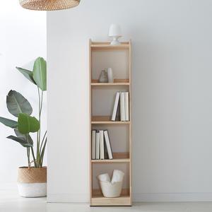 [와이엠스토리] 디오 380 소나무 원목 4단 책장