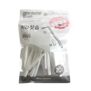 [하프클럽/알티피아]덴탈 프리미엄 치간 칫솔 L형 20P 04치mm 치실