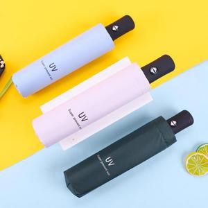 로에드 튼튼한 UV 자동 3단 양우산 접이식 단우산 반자동 양산 우산