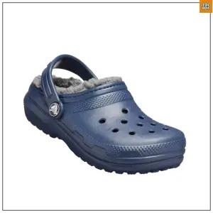 [롯데백화점]토박스 크록스 클래식 라인드 클로그 키즈 네이비 CCYCC3TSLK11NVY