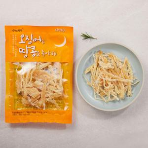 [품질보장] 더먹다 40년 전통 정화식품! 오징어는땅콩을좋아해 50g /인기 주전부리 맥주 안주