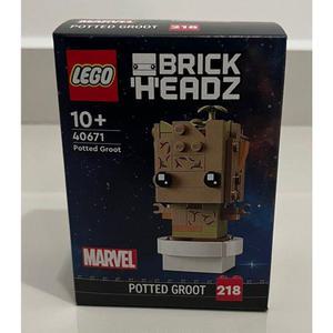 레고 40671 브릭헤즈 마블 화분에 심어진 그루트 레고코리아 정품