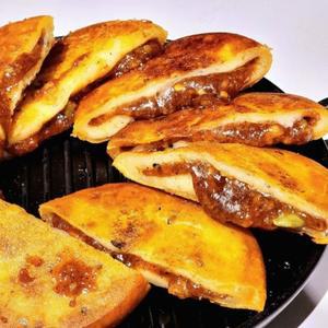 씨앗 찹쌀호떡 군산식 냉동 생지 옛날 노떡 100g x 10개