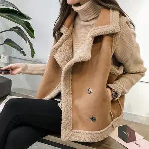 치프 양털 무스탕 베스트_RD4VE003