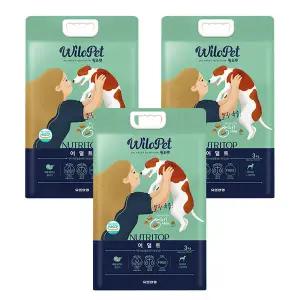 윌로펫 뉴트리탑 어덜트 3kg 3개 소프트 강아지 사료