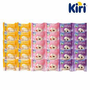 [끼리][냉동] 끼리 크림치즈 찰떡 3종 30개(스트로베리,블루베리,베이크) 택1