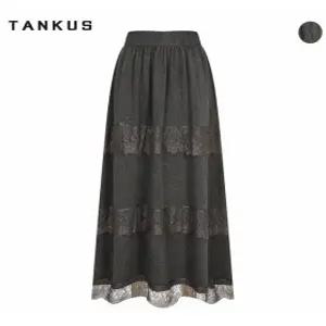 여성 레이스 레이어 스커트