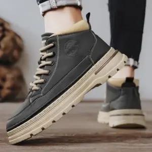 남자 남성 택티컬 키높이 데일리 워커 슈즈 (WFGMKJC)