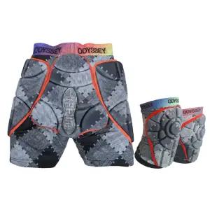 오딧세이 스키 / 스노우 보드 엉덩이 + 무릎 보호대 세트 CA