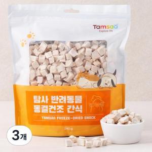 탐사 반려동물 동결건조 간식 닭가슴살 240g, 3개 one option