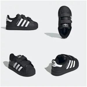 [아디다스키즈 판교] JI3991 슈퍼스타 2 찍찍이 베이비 신발 SUPERSTAR II CF I 돌선물 HPKK