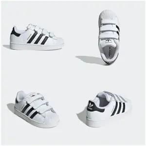 [아디다스키즈 판교] JI3988 아디다스 슈퍼스타 2 벨크로 신발 아동운동화 170-210 HPKK