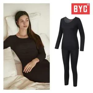 BYC 여성 내의 내복 보디히트 상하의세트 발열내의
