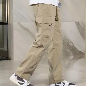 남자 캐주얼 카고팬츠 기모 밴딩 바지