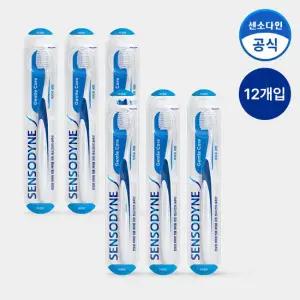 [센소다인] 부드러운 미세모 젠틀 칫솔 1입 x12개