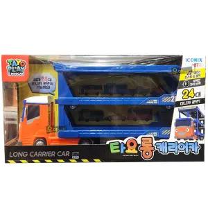 타요 롱 캐리어카 미니카 운반 3층 레일 놀이 사운드 캐릭터 작동 자동차 완구