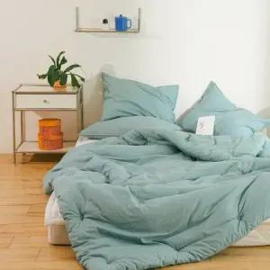 [아이르] 키모 딥블루 60수아사 차렵이불+베개세트 퀸 Q