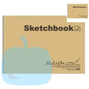 YP 15매 말리스타 스케치북 4절 200g 시니어스케치북