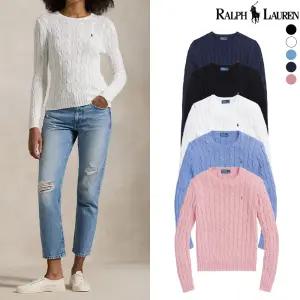 폴로랄프로렌 여성 코튼 케이블 니트 스웨터 5종 택1