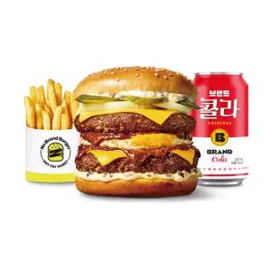 [노브랜드버거] 미트마니아 버거세트