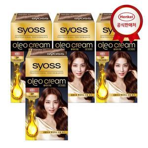 갤러리아 사이오스 올레오크림 새치염색약 2-P 펄핑크 x 4개